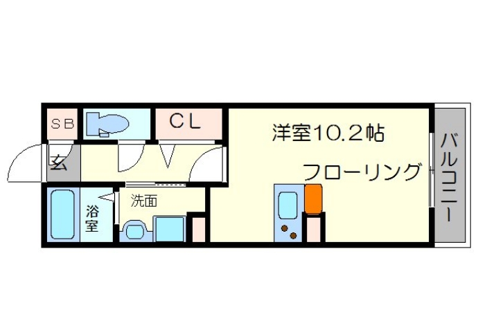 オーキッドポイント<br>-ORCHID POINT-の間取り図